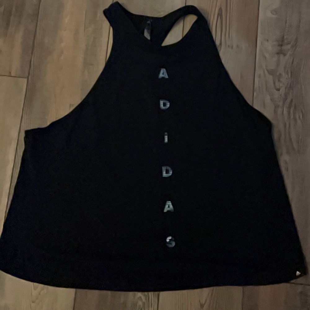 Black Adidas Athletic Tank Top size 3x